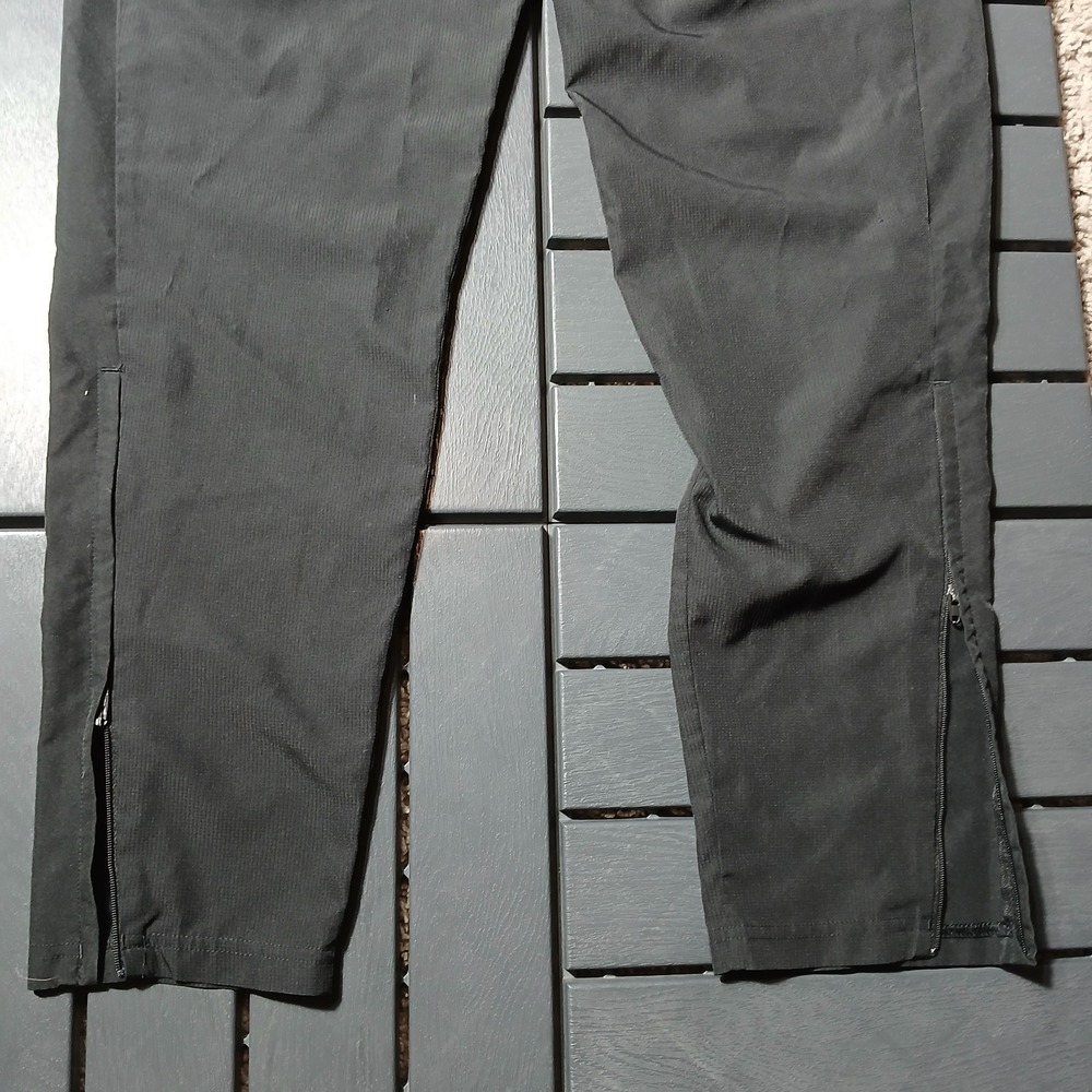 Adidas Response Astro Pants Unisex Sz Small Climalite Black Zipper Ankle Running - Picture 11 of 14